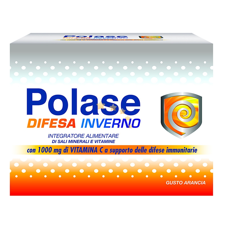 Polase Linea Vitamine e Minerali Difesa Inverno Integratore Granulato 14 Buste