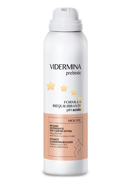 Vidermina Linea Dispositivi Medici Prebiotic Mousse Riequilibrante 150 ml