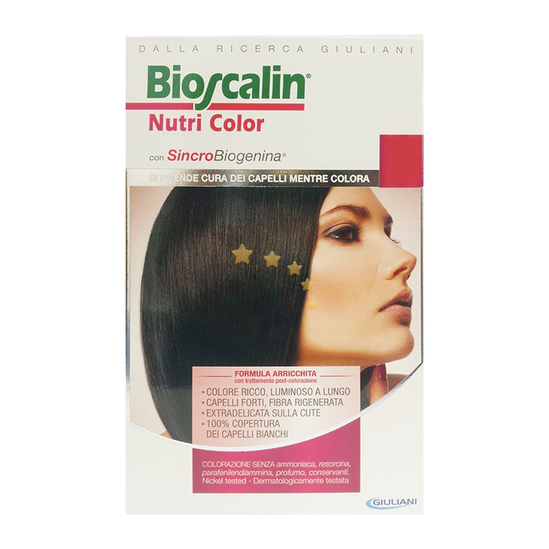 Bioscalin Linea Nutri Color SincroBiogenina Colorazione 1 Nero