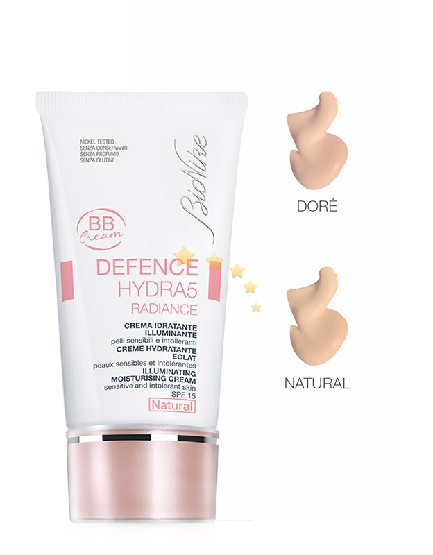BioNike Linea Defence Hydra5 Radiance BB Cream Idratante SPF15 Viso 40 ml Dor