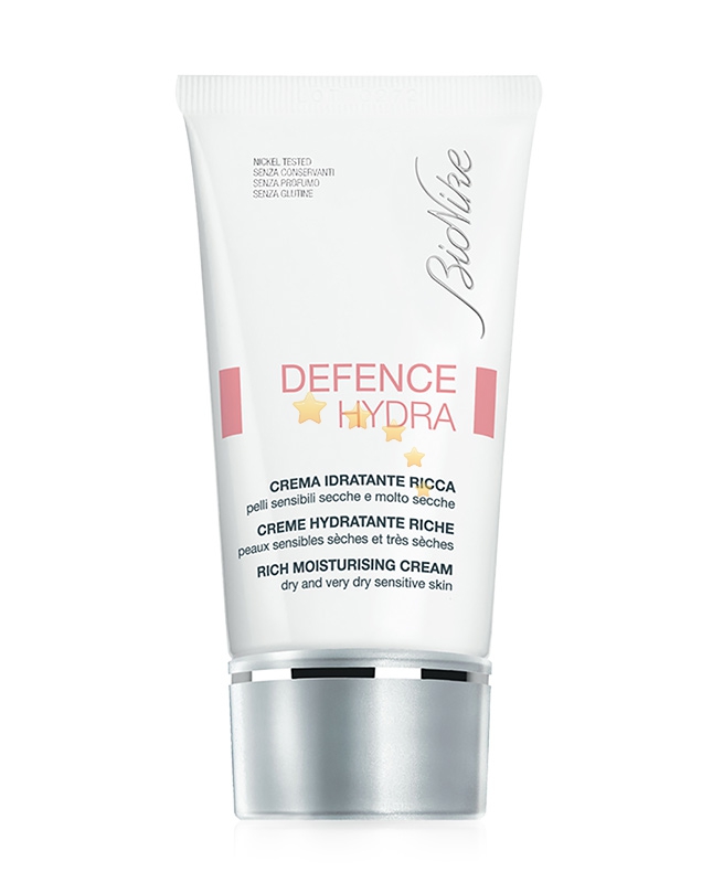 BioNike Linea Defence Hydra Crema Idratante Ricca Pelli Secche 50 ml