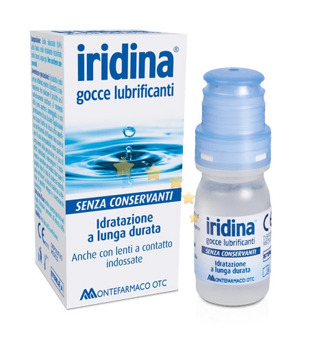 Montefarmaco Linea Dispositivi Medici Iridina Gocce Lubrificanti Collirio 10 ml