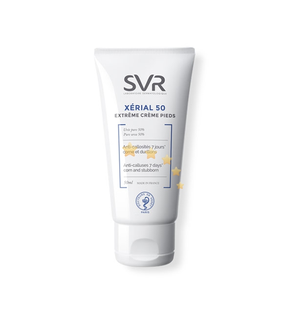 SVR Linea Xrial 50 Extrme Crme Pieds Trattamento Urea Levigante Piedi 40 ml