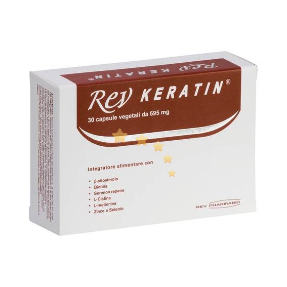 Pharmabio Linea Anticaduta Capelli Rev Keratin Integratore Alimentare 30 Capsule