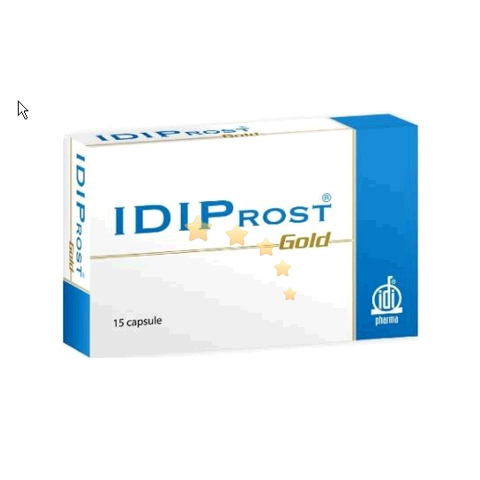 IDI Farmaceutici Linea Benessere Uomo Idiprost Gold Integratore 15 Capsule
