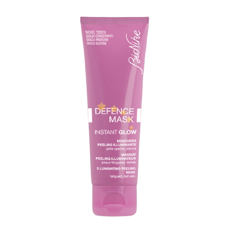 BioNike Linea Defence Mask Instant Glow Maschera Peeling Illuminante Viso 75 ml