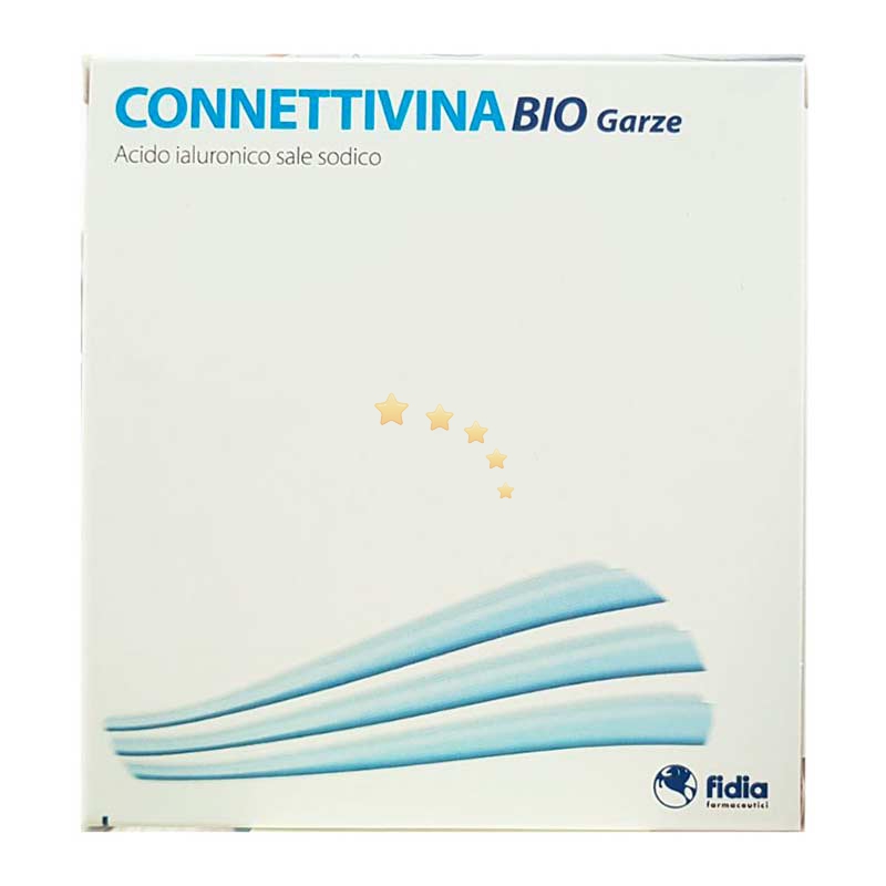 Fidia Linea Dispositivi Medici Connettivina Bio Trattamento Ferite 10 Garze