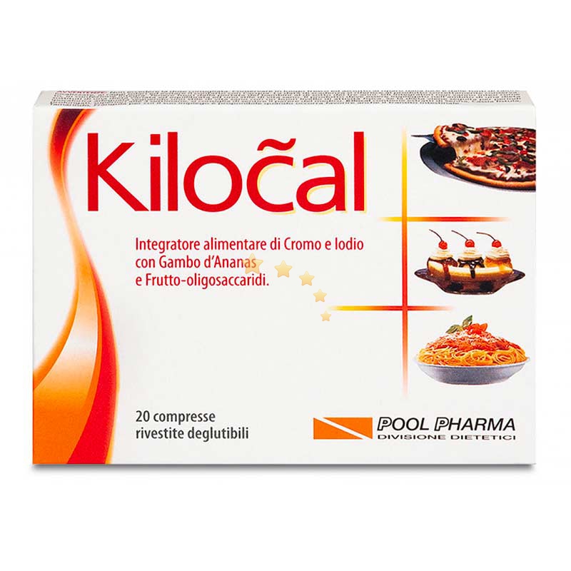 Kilocal Linea Controllo del Peso Classico Integratore Alimentare 20 compresse