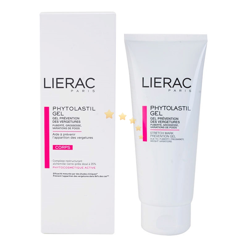 Lierac Linea Phytolastil Trattamento Gel Anti-Smagliature Ristrutturante 400 ml