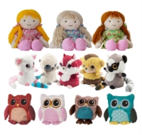 Warmies Linea Termica Peluche Scaldabili in Forno a Microonde Cavallo Pelo Lungo